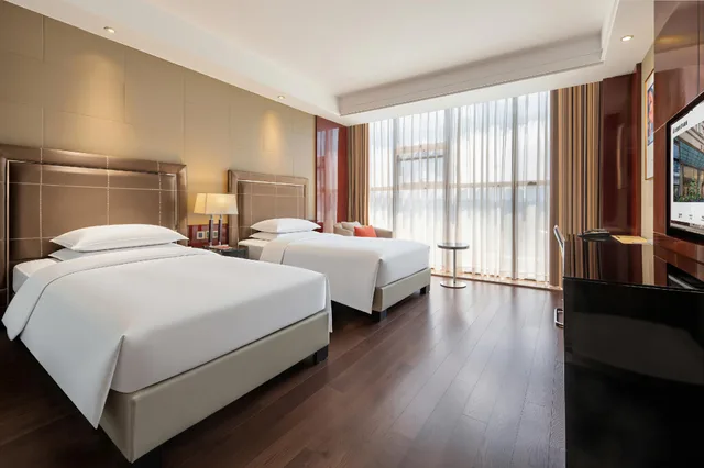 غرفة ديلوكس بسريرين منفصلين، Maixinge International Hotel 1/2