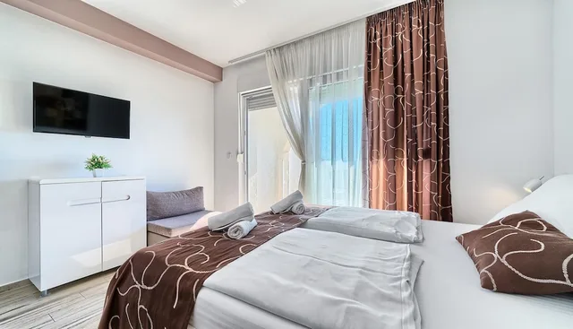 Panoramic, Studio, 1 Queen and 1 Single Bed, Terrace, Stipe Aparthotel 1/3