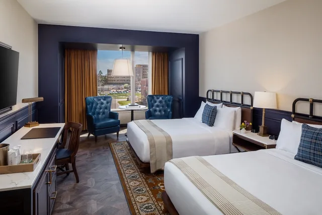 غرفة ديلوكس بسريرين كوين لذوي الإعاقة، The Benson Hotel and Faculty Club 2/4