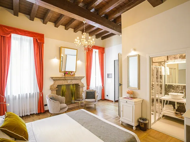 جناح بسرير مزدوج، Villa Cariola 5/8
