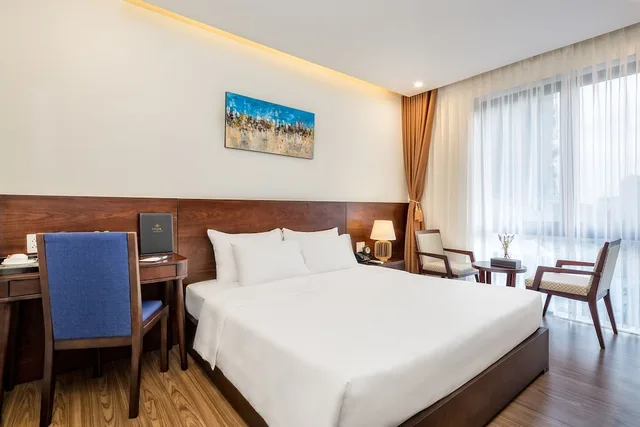 غرفة تنفيذية بسرير كوين بإطلالة على المدينة، Haka Hotel & Apartment 1/4