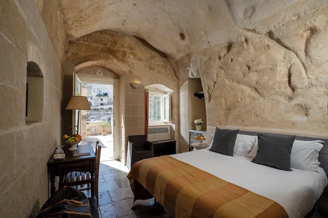 غرفة تقليدية بسرير مزدوج بإطلالة على المدينة، Locanda San Martino Thermae 3/10
