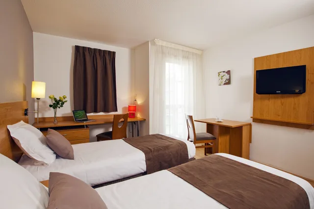شقة بسريرين مزدوجين بغرفة نوم واحدة، Sejours Et Affaires La Rochelle Les Minimes 5/10