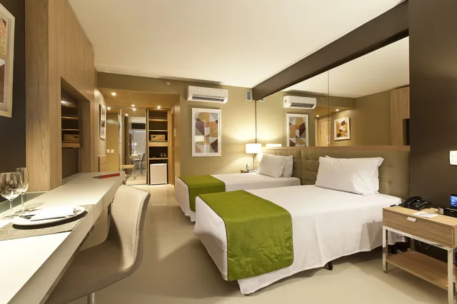 Superior, Twin Beds, Esuites Savassi Toscanini 3/5