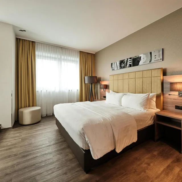 جناح جونيور بإطلالة على المدينة، BONN MARRIOTT HOTEL 1/3