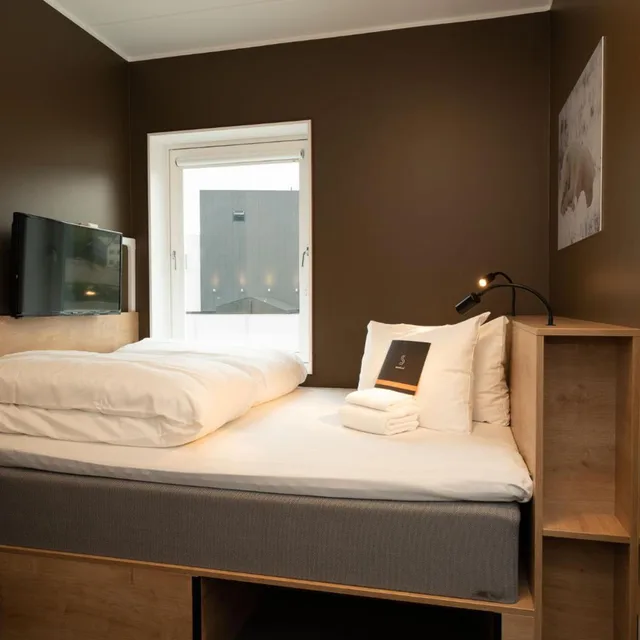 غرفة صغيرة مزدوجة، Smarthotel Hammerfest 2/5