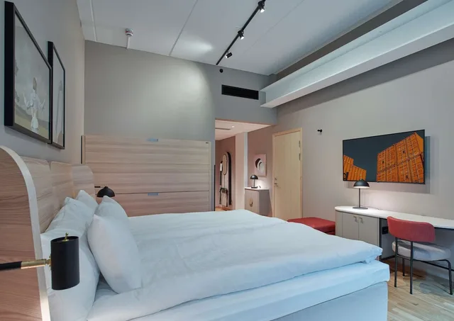 غرفة عائلية بسريرين منفصلين وسرير بطابقين، Scandic Goteborg Central 3/4