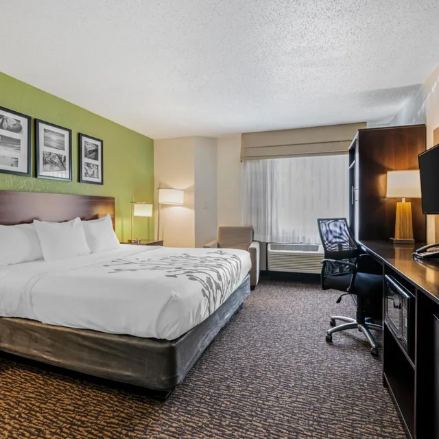 غرفة ديلوكس بسرير كوين، Sleep Inn Naperville - Chicago 5/10