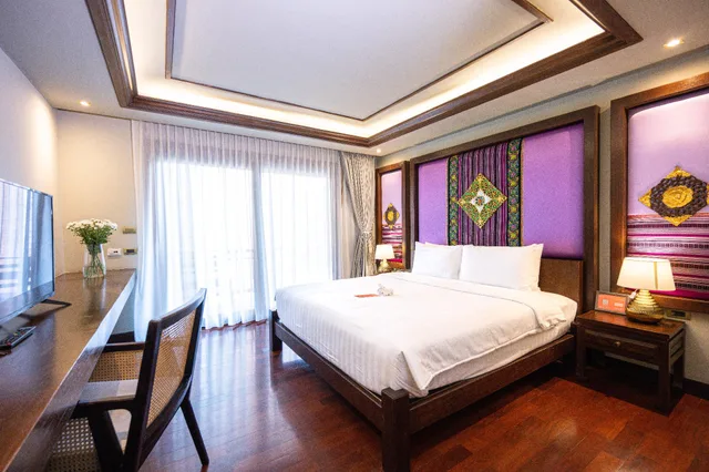 غرفة غراند ديلوكس بسرير مزدوج، At Gate Thaphae Hotel 1/1