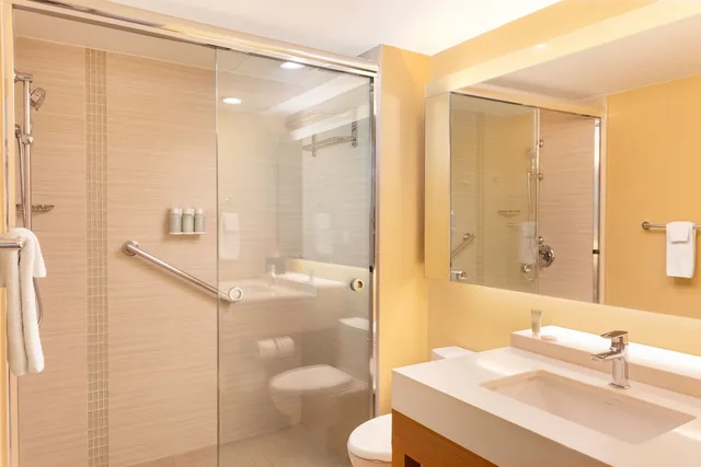 غرفة ديلوكس بسرير كينج بإطلالة على المدينة، Hyatt Place Ciudad Del Carmen 3/3