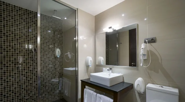 غرفة أساسية بسريرين منفصلين، Malaga Nostrum Hotel 9/10