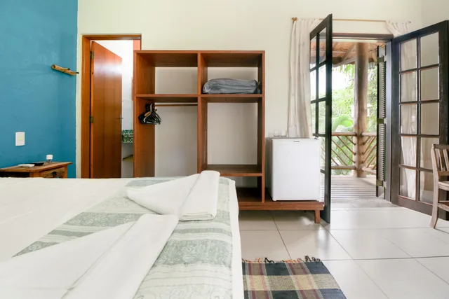 غرفة قياسية بسرير مزدوج، Velinn Pousada Catamara Brasil 4/7