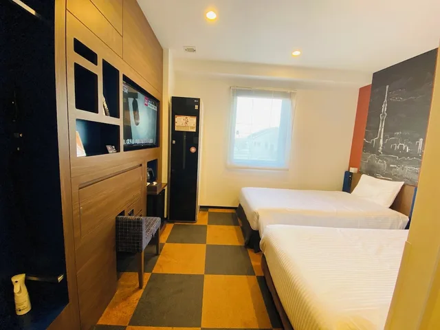 غرفة بسريرين منفصلين، Henn na Hotel Tokyo Haneda 6/10