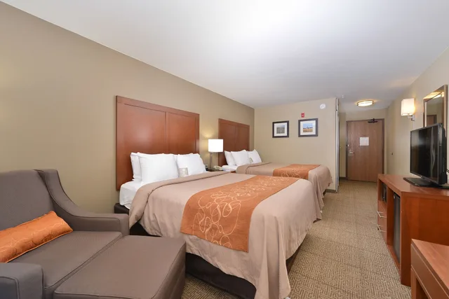 غرفة قياسية بسريرين كوين، Comfort Inn Evansville - Casper, WY 3/5