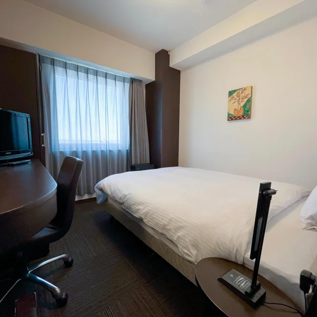 غرفة كومفورت مفردة للمدخنين، Hotel Route Inn Kushiro Ekimae 4/6