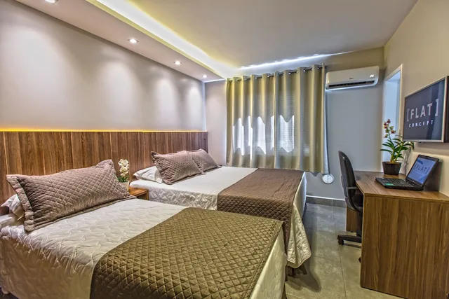 غرفة قياسية ثلاثية بسرير مزدوج وسرير فردي، Concept Hotel Flat 6/10