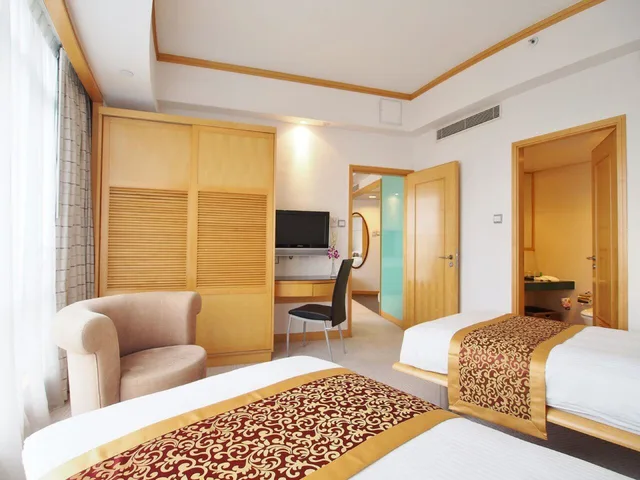 جناح غراند فاخر بسريرين منفصلين، Garden View Hong Kong 2/4