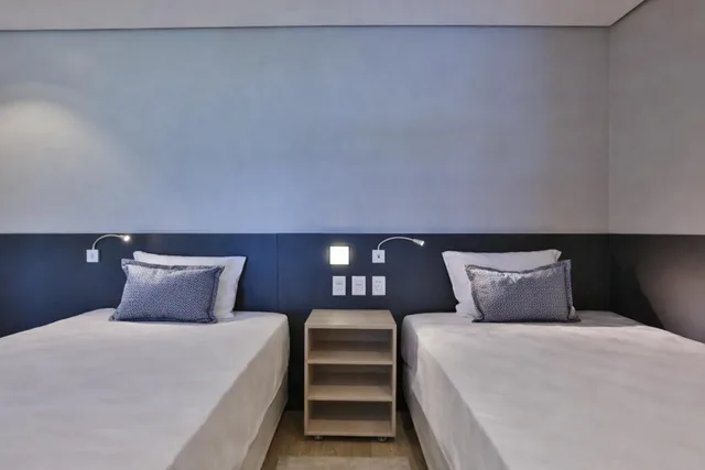غرفة فاخرة بسريرين منفصلين، Quality Hotel Blumenau 3/5