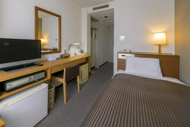 غرفة قياسية مفردة في المبنى الرئيسي، Hotel Sunroute Tokuyama 1/1