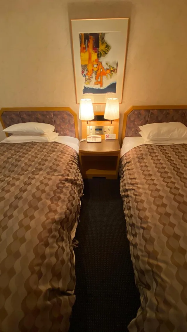 غرفة بسريرين منفصلين للمدخنين، Ohta Grand Hotel 4/5