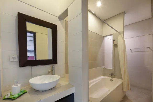 غرفة ديلوكس بسريرين منفصلين، Legian Village Beach Resort 9/9