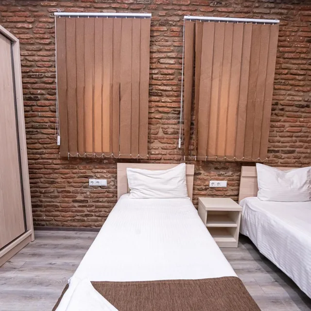غرفة اقتصادية بسرير مزدوج أو سريرين منفصلين، Tiflis Hotel 4/9