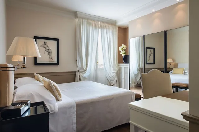 غرفة ديلوكس بسرير مزدوج، Grand Francia And Quirinale Hotel 2/5