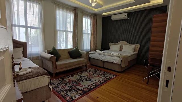 غرفة قياسية ثلاثية بسرير كوين وسرير فردي، Nuray Hotel 6/10