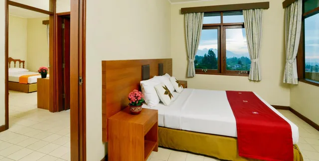 بنغل بـ3 غرف نوم، The Jayakarta Inn & Villas Cisarua 3/5