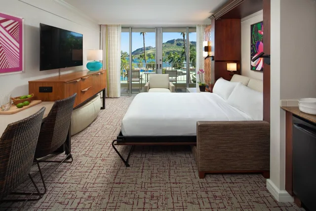 استوديو بسرير كوين بإطلالة على البحر، Marriott S Kaua I Beach Club 2/3