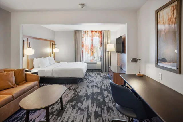 غرفة بسرير مزدوج لذوي الإعاقة، Fairfield Inn Suites Rancho Cordova 2/3