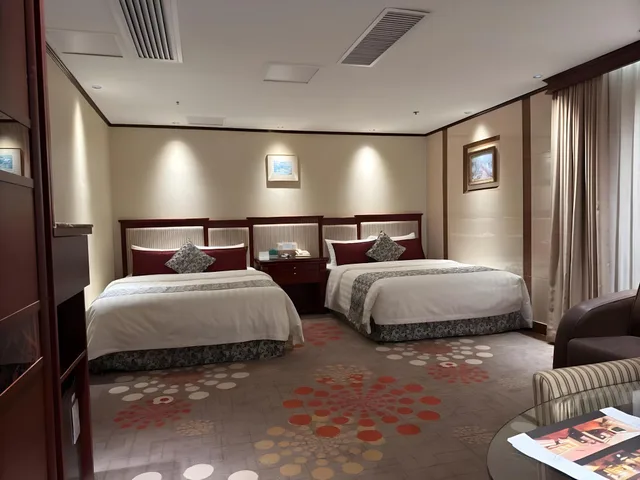 غرفة ديلوكس بسريرين مزدوجين بإطلالة على البحر، MACAU MASTERS HOTEL 2/2
