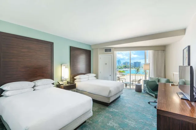 Room, 2 Double Beds, Garden or Resort View، Caribe Hilton 1/4