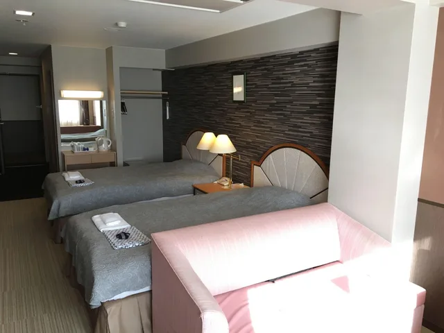 غرفة قياسية بسريرين منفصلين بغرفتي نوم، Tominoko Hotel 3/7