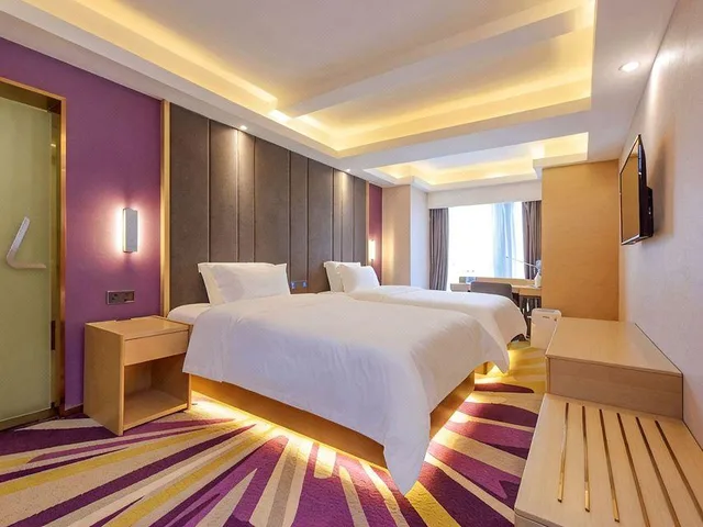غرفة ديلوكس بسريرين منفصلين، Lavande Hotel (Chongqing Longtousi North Railway Station) 3/3