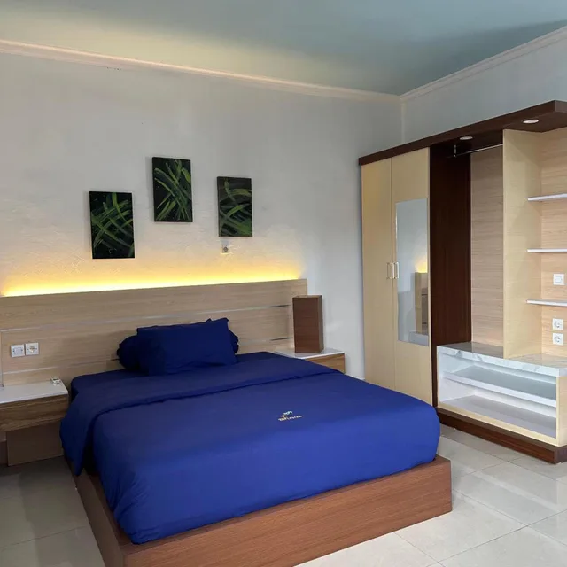 غرفة ديلوكس بسرير مزدوج، Hotel Any Lestari Lakey 1/3