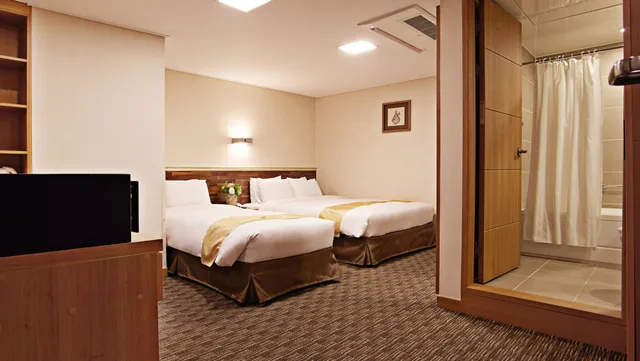 غرفة ديلوكس بسريرين منفصلين، Hotel Skypark Myeongdong I 8/8