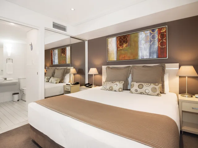 شقة بغرفتي نوم، Oaks Adelaide Horizons Suites 1/6