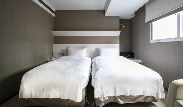 غرفة ديلوكس بسريرين منفصلين، Dandy Hotel Tianmu Branch 1/3