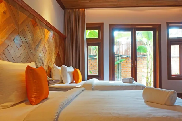 غرفة سوبيريور بسريرين منفصلين، Khmer House Resort 1/5