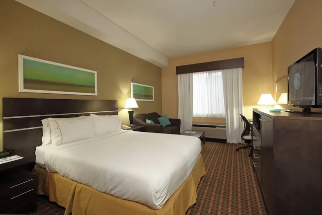 Standard, King Bed, Sofa, Holiday Inn Express Vernon 1/9