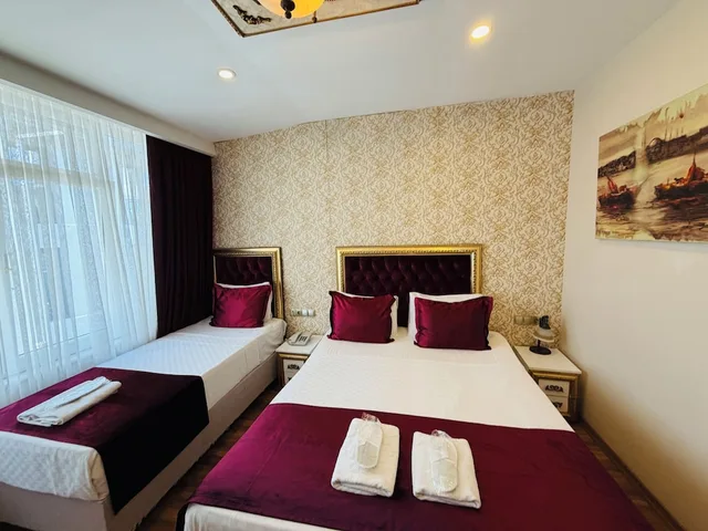 غرفة اقتصادية ثلاثية بسرير كينج، Marmara Deluxe Hotel 2/10