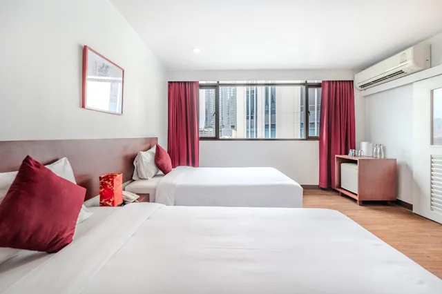 غرفة ديلوكس بسرير فردي، Ruamchitt Plaza Hotel 3/10
