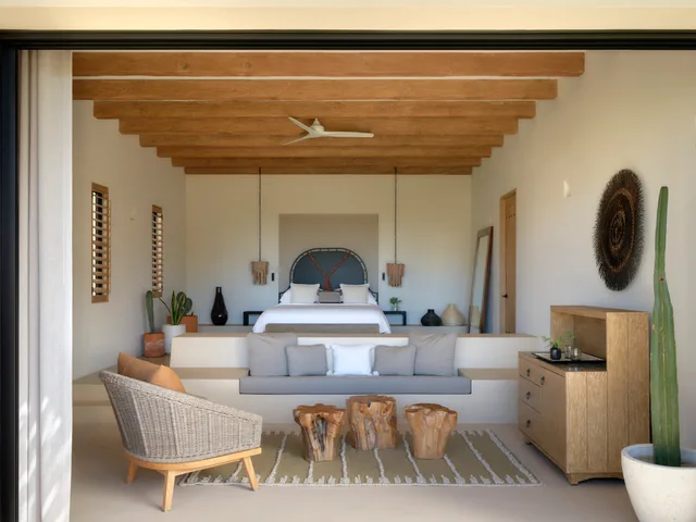 غرفة بريميوم بسرير كينج بإطلالة على البحر، Rancho Pescadero 10/10