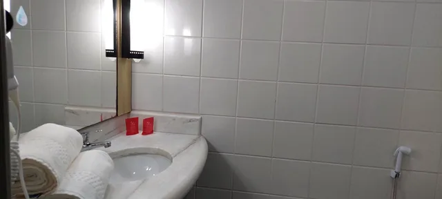 غرفة بسريرين منفصلين بإطلالة على المدينة، Ibis Santos Gonzaga 9/10