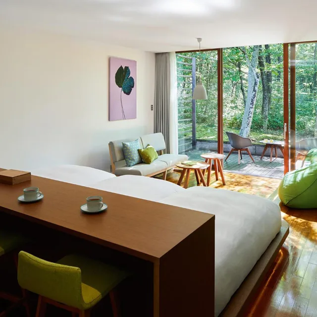 غرفة بريميير بشرفة في المبنى الرئيسي، Hoshino Resort Risonare Nasu 1/1