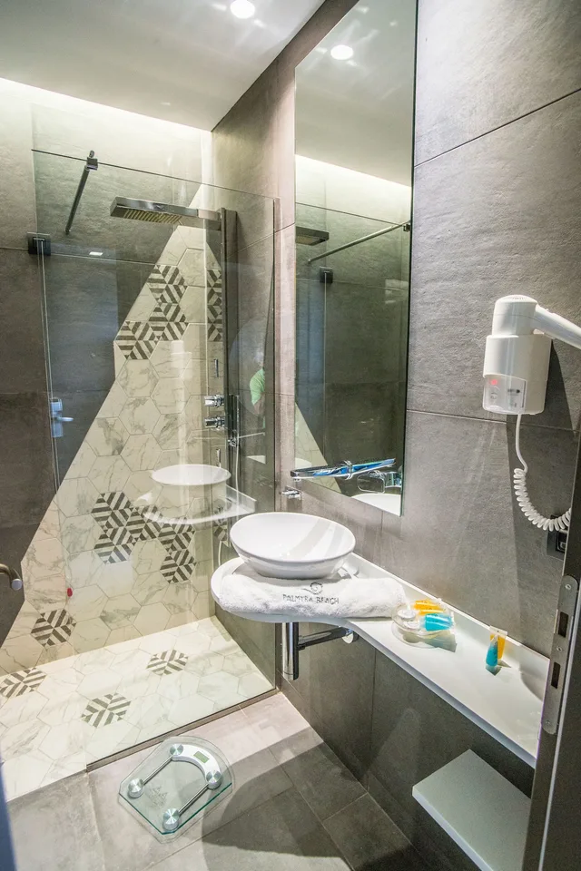 Semi Basement, Double Bed, Palmyra Beach Hotel 2/2