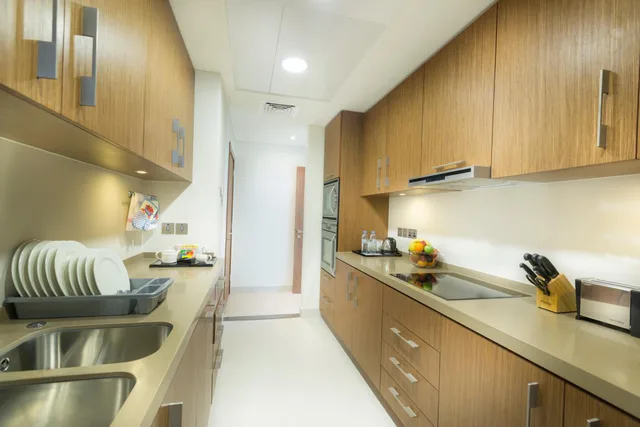 3 Bedrooms, Apartment, 1 King and 2 Queen Beds, Aparthotel Adagio Abu Dhabi Al Bustan 5/5