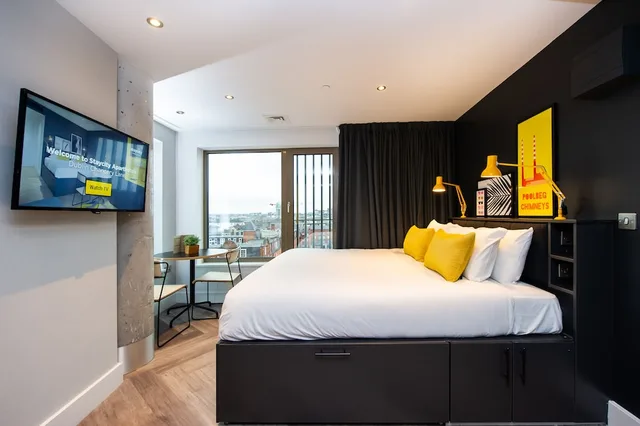 شقة استوديو بسرير كينج، Staycity Aparthotels Dublin Castle 2/6