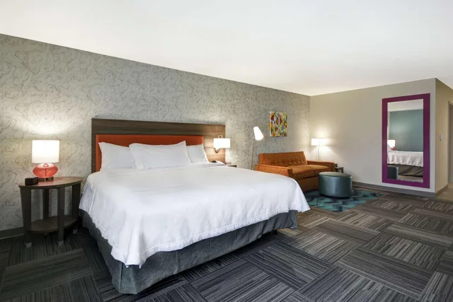 استوديو بسرير كينج مع أريكة لذوي الإعاقة، Home2 Suites By Hilton Texas City Houston 1/6